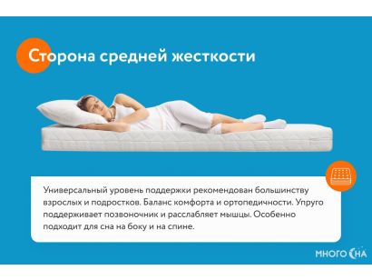 Матрас Sleeptek Simple One 110x190 - фото 8