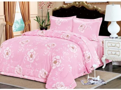Комплект с одеялом Sofi de Marko евро Циния, розовый