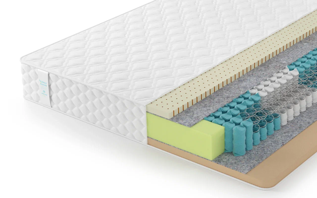 Матрас lonax memory latex tfk